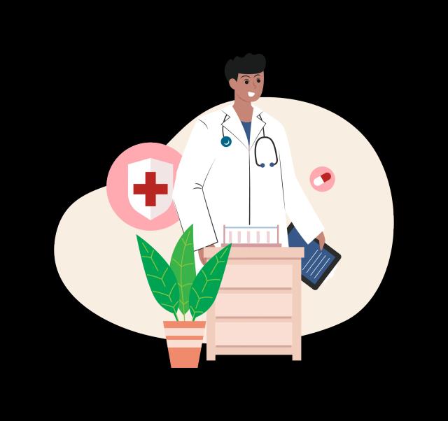 Ilustrasi dokter